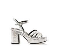 MTNG Sandalias de tacón Mujer 56646 | 62740 | Sali Silver 261
