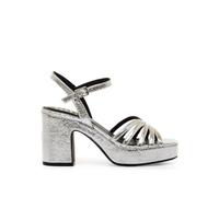 MTNG Sandalias de tacón Mujer 56646 | 62740 | Sali Silver 261