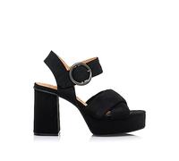 MTNG Sandalias de tacón Mujer Sandalias de tacón Sindy 53402 Mujer | Sandalias de tacón Vestir | Cierre con Hebilla | 54754 | Negro