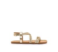 MTNG Sandalias Planas Barefoot Mujer Free Cleo 56516 | 62728 | Oro