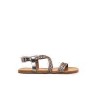 MTNG Sandalias Planas Barefoot Mujer Free Cleo 56516 | 62730 | Gris