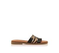 MTNG Sandalias planas mujer Alysa 54181 Negro 37