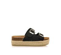 MTNG Sandalias Planas Mujer Perla 53043 | 60260 | Negro