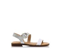 MTNG Sandalias Planas Mujer Sandalias Planas Rubie 53334 Mujer | Sandalias Planas Casual | Cierre con Hebilla | 60303 | Blanco