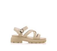 MTNG Sandalias Planas Mujer Zuri 51891 | 60273 | GUANSHUN Crema