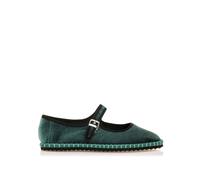 MTNG Zapatos Planos Mujer Zapatos Planos FLO 59774 Mujer | Zapatos Planos Casual | Cierre con Hebilla | 58272 | Verde