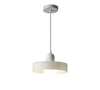 MTNROO Lámpara Colgante Creativa Escandinava Lámpara Colgante Pequeña De Cristal Blanco Aparato Iluminación De Techo De Porche De Forma Esférica Araña De Una Sola Cabeza con Base G9 para Isla