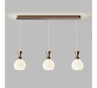 MTNROO Lámparas Colgantes Creativas 3 Luces Lámpara Colgante Para Decoración Sala De Estar Lámpara Techo 3 Cabezas Mediados Siglo Aparato Iluminación Colgante Para Decoración De Dormitorio, Comedor,