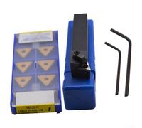 MTQNR2020K16 - Soporte para herramientas de torneado de torno+insertos de carburo TNMG160408-PM TNMG 332