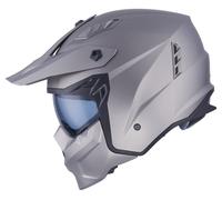 MTR Battle-X II Casco Jet Mate/Titanio L unisex negro