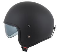 MTR Crucero Fiber Casco Jet Mate/Negro M unisex