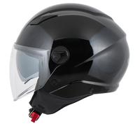 MTR Demi-Jet 8 Casco Jet Negro XL unisex