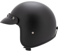 MTR Jet Fiber Casco jet Mate/Negro XS unisex