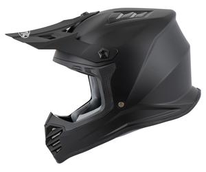 MTR X7B-S Infantil Casco De Cross Mate/Negro YL unisex