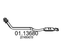 MTS 01.13680 Tubo de escape adecuado para MERCEDES-BENZ 190 (W201)