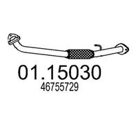 MTS 01.15030 Tubo de escape para FIAT Doblo Familiar (119, 223)