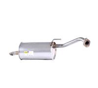 MTS 01.92170 Silenciador trasero para NISSAN MICRA III (K12) Note (E11, NE11)