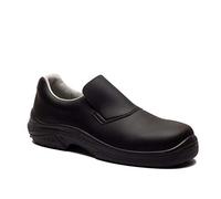 MTS 872535 Vesta Model 413 Safety Shoe S2 - Zapatillas de fútbol americano (caña baja, Easy Entry, talla 35), color negro