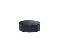 MTS Magnete, Juego de 10 imanes redondos (plástico irrompible, fuerza de sujeción de 2, 5 kg, 38 x 15, 5 mm), color negro