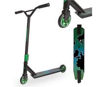 Schildkröt Patinete de Acrobacias Untwist, con Llanta de Aluminio, Ruedas de PU de 100 mm, para Grandes Trucos y Acrobacias.