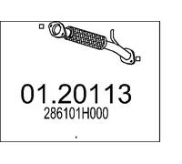 MTS Tubo Reparación Escape Delantero para KIA Cee'D SW ED 1.4 1.6 CVVT