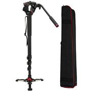 MTT705II AL Monopod Unipod Hidráulico de Aleación de Aluminio para Fotografía Portátil para Cámara DSLR