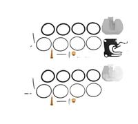 MTTThrTvs Kit de reparación de carburador 62Y-W0093-11-00 62Y-W0093-10-00 62Y-W0093-00 62Y-W0093-01 2 Juegos compatibles con fueraborda de 4 Tiempos 40HP 50HP