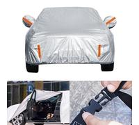 MTUBFT Funda de Coche Exterior para Nissan Gloria 1976-2004, Impermeable Antigranizo Automóvil Fundas, Elástico Transpirable Rasguño Auto Cubierta con Reflectante,A