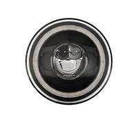 Mtuqvma Faro Delantero Coche Faros Delanteros LED Hi-Lo Con Halo Angel Eyes Para Jeep JK Para Land Para Rover Para Defender