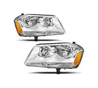 Mtuqvma Faro Delantero Coche Para Dodge para Avenger 2008 2009 2010 2011 2012 2013 2014 sin lámpara faro delantero Conjunto Faros Aelanteros