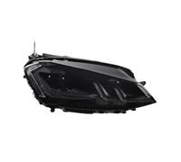 Mtuqvma Faro Delantero Coche Para VW Para Golf 7 MK7 GTI 2013-2017 Mejora 7.5 Estilo Faros Delanteros LED DRL Proyector Dual(LHD BLACK)