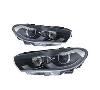 Mtuqvma Faro Delantero Coche Para VW Para Scirocco R 2009-2017 LED Conjunto Faros De Coche Actualización Lente Bifocal Lámpara De Señal Parpadeante Conjunto Faros Aelanteros(For Original R)