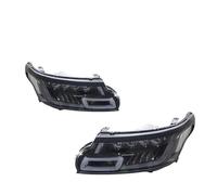 Mtuqvma Faro Principal Montaje Para Land Para Rover Para Range Rover Sport L494 2014-2017 Conjunto Faro Delantero Señal Auto Lámpara Modificada Faros Delanteros LED(10-15 LHD)