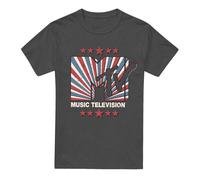 MTV Camiseta Americana para Adultos Unisex (TV18304)