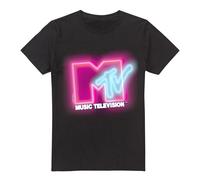 MTV Camiseta Logotipo de Neón para Hombre (TV6317)