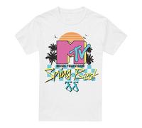 MTV Camiseta Spring Break Estampado Cuadros para Hombre (TV6284)