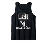MTV Made in The 80's Vintage Shirt para fanáticos de MTV Hombres Mujeres Camiseta sin Mangas