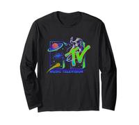 MTV Moon Man Galaxy Neon Space Vibe Manga Larga