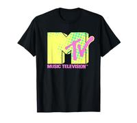 MTV Neon Logo Camiseta