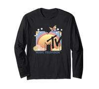 MTV Psychedelic Sunrise Music Television Manga Larga