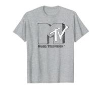 MTV Sketched Classic Logo Camiseta