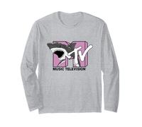 MTV Spring Break Great White Vintage Music Television Manga Larga