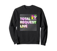 MTV Total Request Live Neon Y2K Block Logo Sudadera