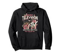 MTV World Wide Rock Tour Roses Butterflies Sudadera con Capucha