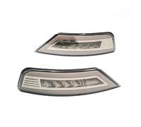 MTVTFECEWG 2 Uds Luz Trasera Parachoques Reflector Luz Antiniebla Señal Giro Para Ford Para Focus Hatchback 09-13 Para Ecosport 13-20 Para Kuga Para Escape 13-18 (4 Functions)