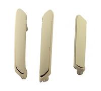 MTVTFECEWG 3B4867371L 3 Unids/set Manija Puerta Interior Coche Manija Agarre Puerta Interior 3B4867372R 3B0867172 Para VW Para Passat B5 98-05 (Cream Coloured)