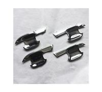 MTVTFECEWG Accesorios Para Coche Manija De Puerta Cubierta De Cuenco Embellecedor Cromado Mate Negro Para Ford Para Ranger 2023 2024 (B)
