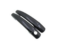 MTVTFECEWG Cubierta De Manija Exterior De Puerta De Coche Para Peugeot 208 2012 2013 2014 2015 2016 2017 2018 (For 2 door)