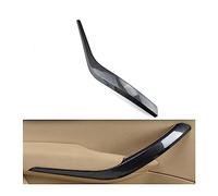 MTVTFECEWG Cubierta Manija Puerta Interior Coche Para X1 E84 2010 2011 2012 2013 2014 2015 2016 Panel Puerta Manija Interior Coche (Carbon fiber-Left)