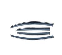 MTVTFECEWG Deflector Lluvia Y Sol para Ventanilla Coche para Ford para Fiesta Hatchback 2010 2011 2012 2013 2014 2015-2018